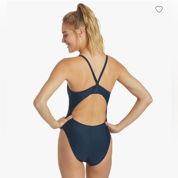 Sporti
Solid Thin Strap One Piece Swimsuit - Picture 3 of 12